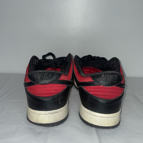 Nike Dunk Low varsity red black (2010) no box rare collection shoes - Picture 2 of 16